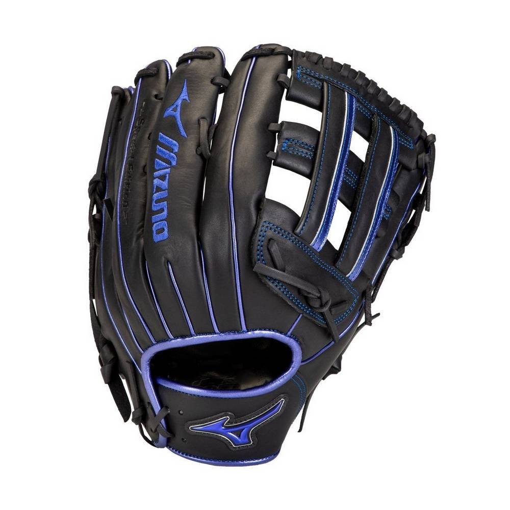 Guanti Mizuno Softball MVP Prime SE Slowpitch 13" Uomo - Nere/Blu Reale - 61283-OUQV